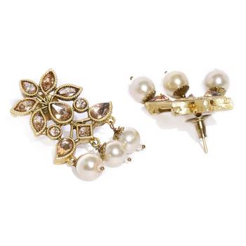Gold pearl necklace-sets 3