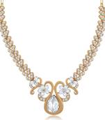 White diamond necklace-sets