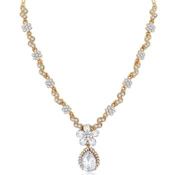 White diamond necklace-sets 2