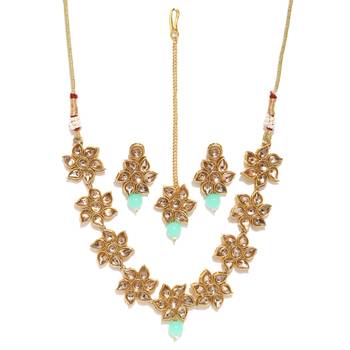 Blue diamond necklace-sets 1