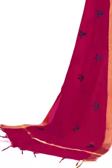 Blue Woven Jacquard Salwar