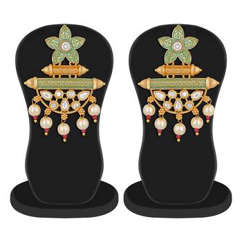 Green Earrings 3