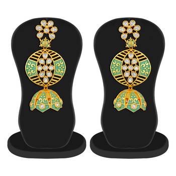 Green Earrings 3