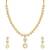 Gold diamond necklace-sets