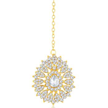 Gold diamond necklace-sets 3