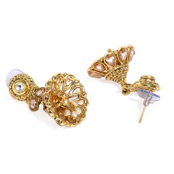 Gold pearl necklace-sets 3