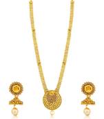 Gold diamond necklace-sets