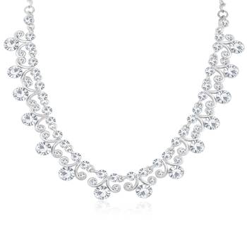 White diamond necklace-sets 2