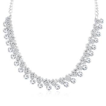 White diamond necklace-sets 2