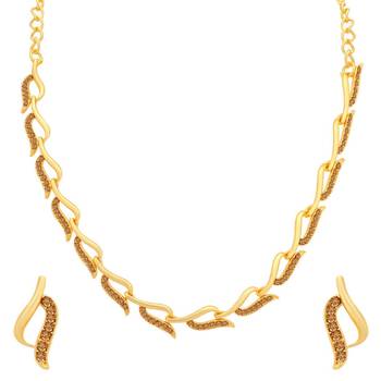 Brown pearl necklace-sets 1