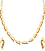 Brown pearl necklace-sets