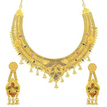 Multicolor pearl necklace-sets 1