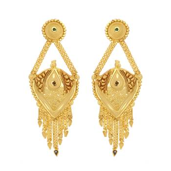 Gold pearl necklace-sets 3