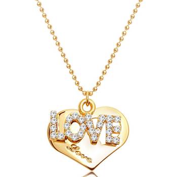 Gold diamond pendants 1