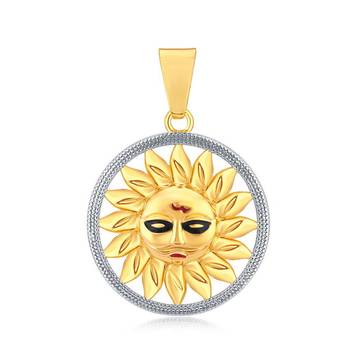Gold diamond pendants 1