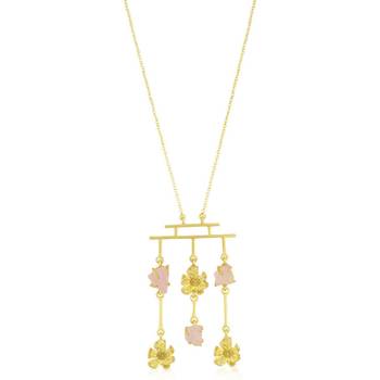 Gold diamond pendants 1