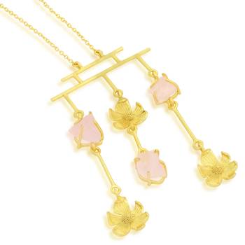 Gold diamond pendants 4
