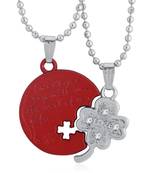 White pearl pendants