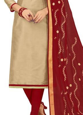 Grey Embroidered Cotton Salwar 3