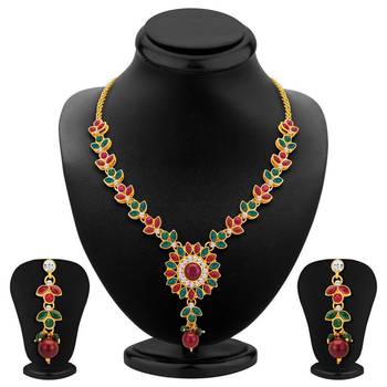 Gold diamond necklace-sets 1