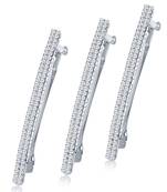 White diamond hair-accessories