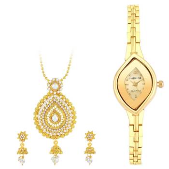 Gold quartz   watches 1