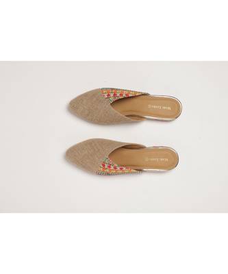 Women  Beige Heels 6