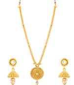 Gold diamond necklace-sets