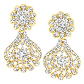 Gold diamond necklace-sets 2