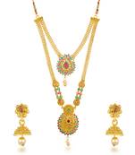 Green diamond necklace-sets