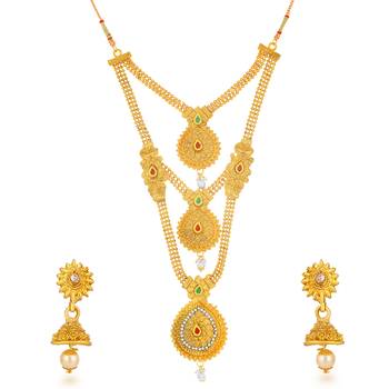 Green diamond necklace-sets 1