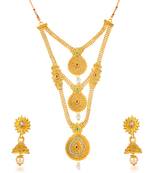 Green diamond necklace-sets