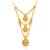 Green diamond necklace-sets