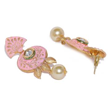 Gold pearl necklace-sets 3