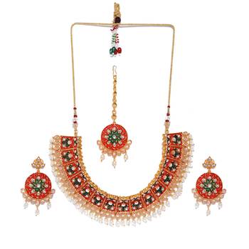 Gold diamond necklace-sets 2