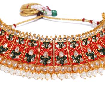 Gold diamond necklace-sets 5