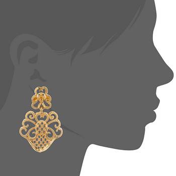 Gold pearl necklace-sets 4