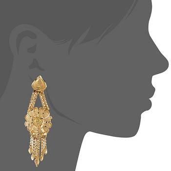 Gold pearl necklace-sets 4