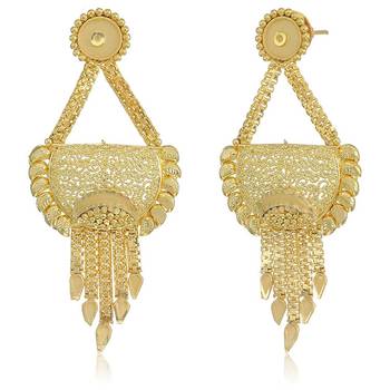 Gold pearl necklace-sets 3