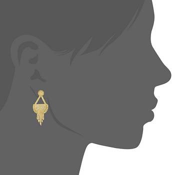 Gold pearl necklace-sets 5