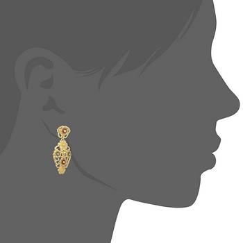 Gold pearl necklace-sets 5