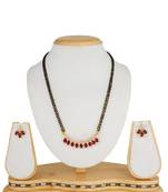 Gold diamond mangalsutra