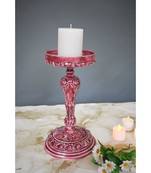 Burgundy Candle Holder