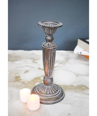 Antique Copper Candle Holder 1
