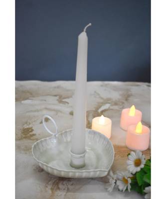 Distress Heart Candle Holder 1