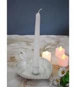 Distress Heart Candle Holder