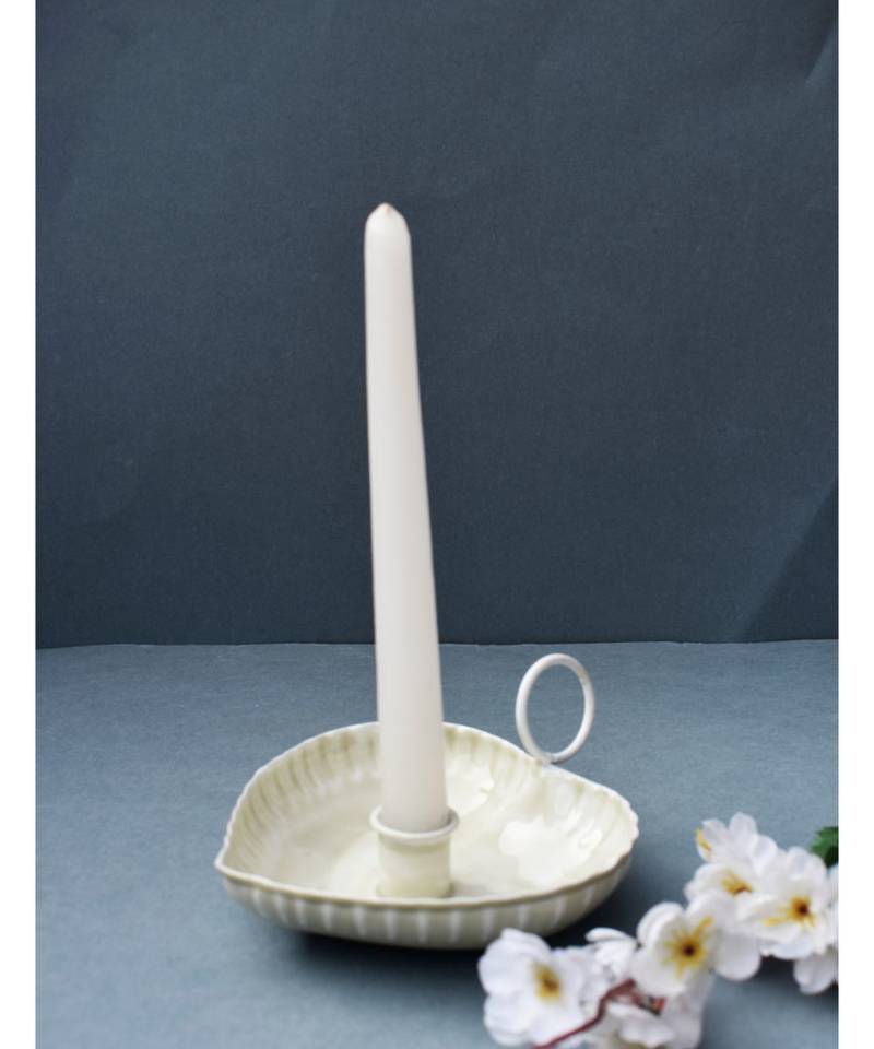 Distress Heart Candle Holder