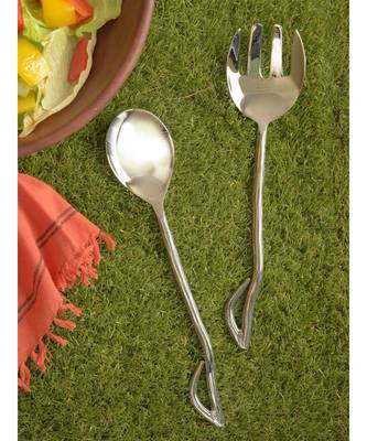Color Palette Stainless Steel Pasta Server 1