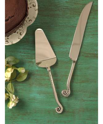Color Palette Stainless Cake Server 1