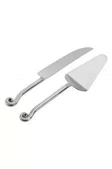 Color Palette Stainless Cake Server